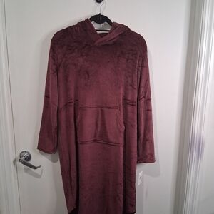 32 Degrees Hooded Robe (Mauve & Rose Quartz)